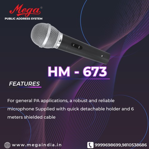 HM 673 P.A. Microphones
